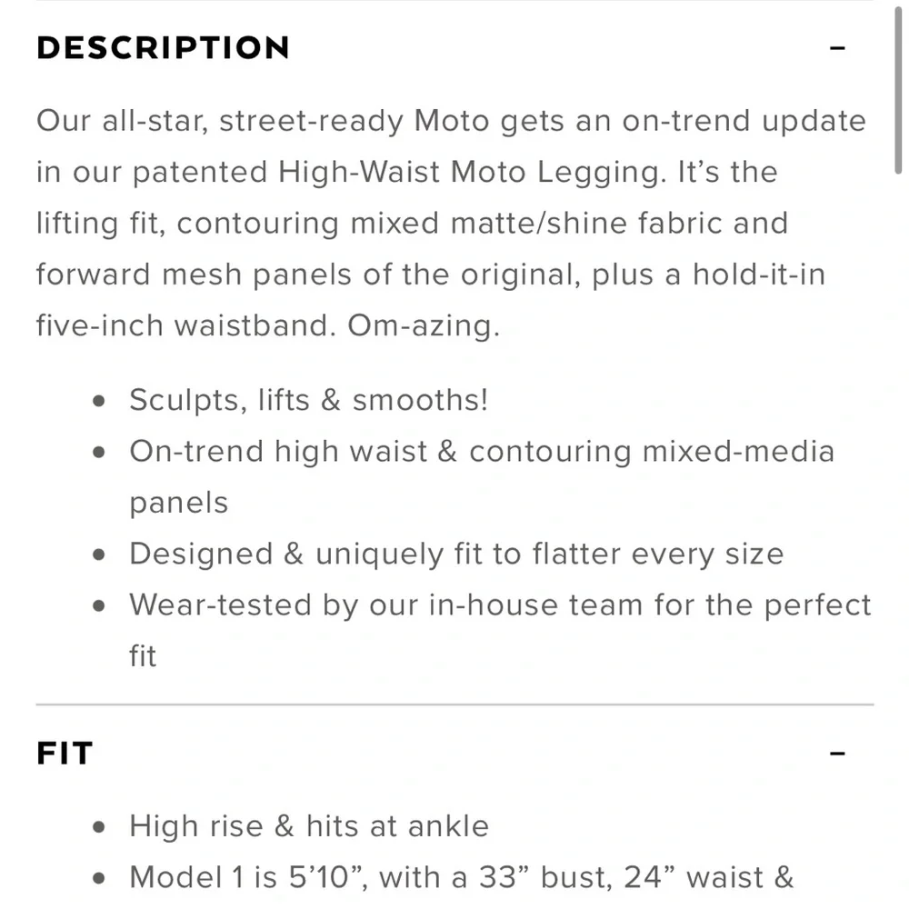 Alo Yoga High-Waist Moto Legging